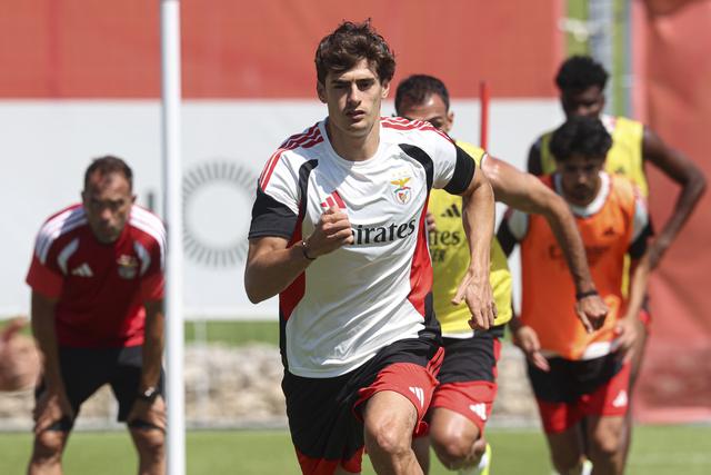 António Silva em ação - SL Benfica