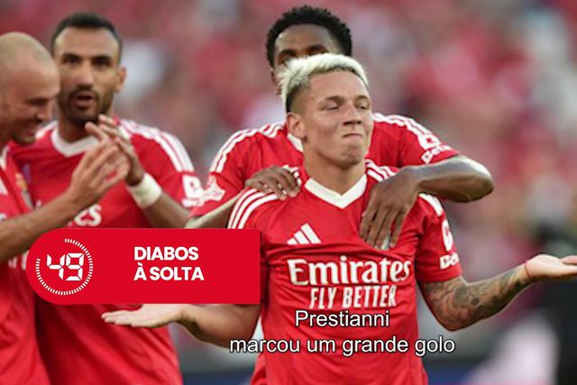 A BOLA em 59 segundos: Prestianni em destaque e Filipa Martins faz história nos Jogos