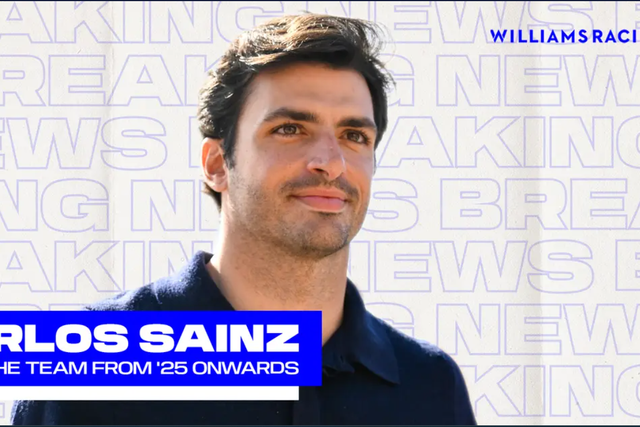 Oficial: Carlos Sainz assina pela Williams
