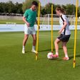 Declan Rice prepara a época na companhia de campeã europeia