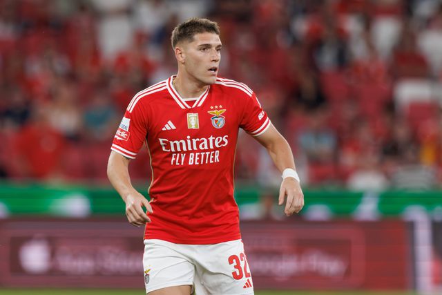 Benjamin Rollheiser, extremo do Benfica (Foto: Maciej Rogowski)