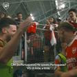 «Falas português?» Assim foi a receção dos jogadores do Arsenal a Gyokeres