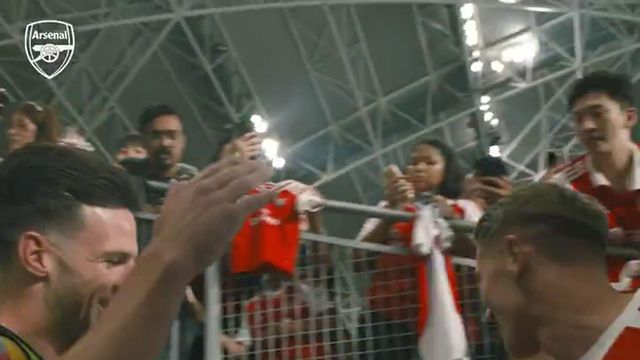 «Falas português?» Assim foi a receção dos jogadores do Arsenal a Gyokeres