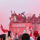 Celebrações do Liverpool no 20.º título de campeão inglês