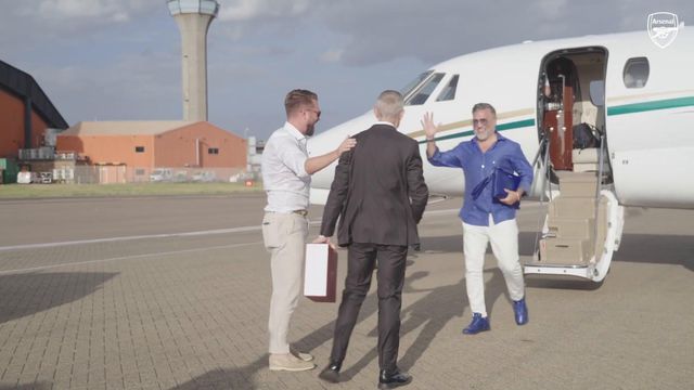 Arsenal mostra os bastidores da chegada de Gyokeres