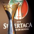 O troféu da Supertaça Cândido de Oliveira. FOTO A BOLA