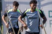 Luis Suárez a trabalhar na Academia de Alcochete