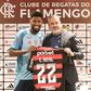 Emerson Royal ao lado de José Boto no Flamengo