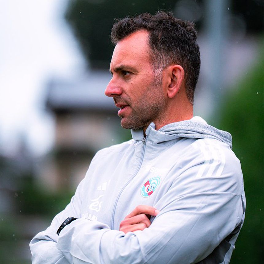 Filipe Coelho já trabalha no Estrasburgo (foto: X/Racing Strasbourg)