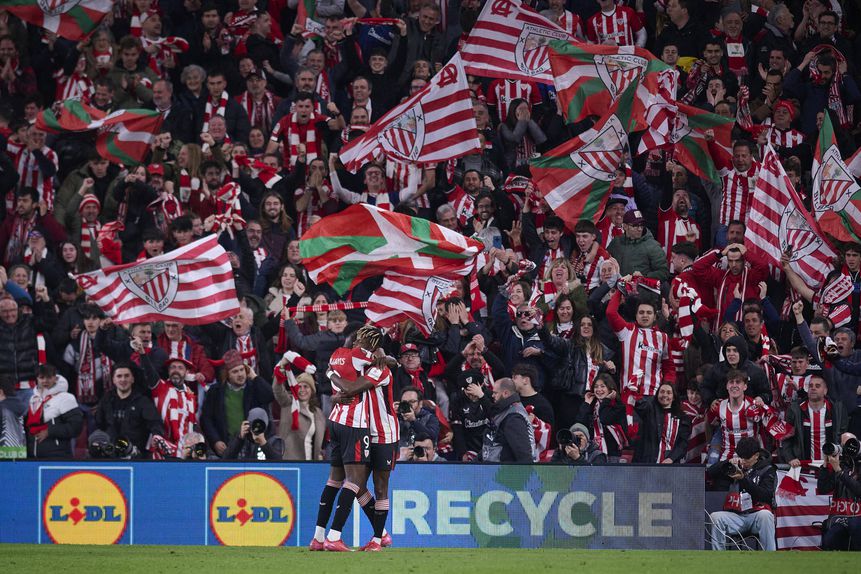 Iñaki e Nico Williams no Athletic Bilbao (IMAGO)