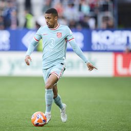 Samuel Lino representou o Atlético Madrid durante três épocas