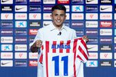 Thiago Almada com a camisola do Atlético Madrid