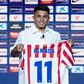 Thiago Almada com a camisola do Atlético Madrid