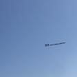 Mensagem no céu do Algarve aos campeões