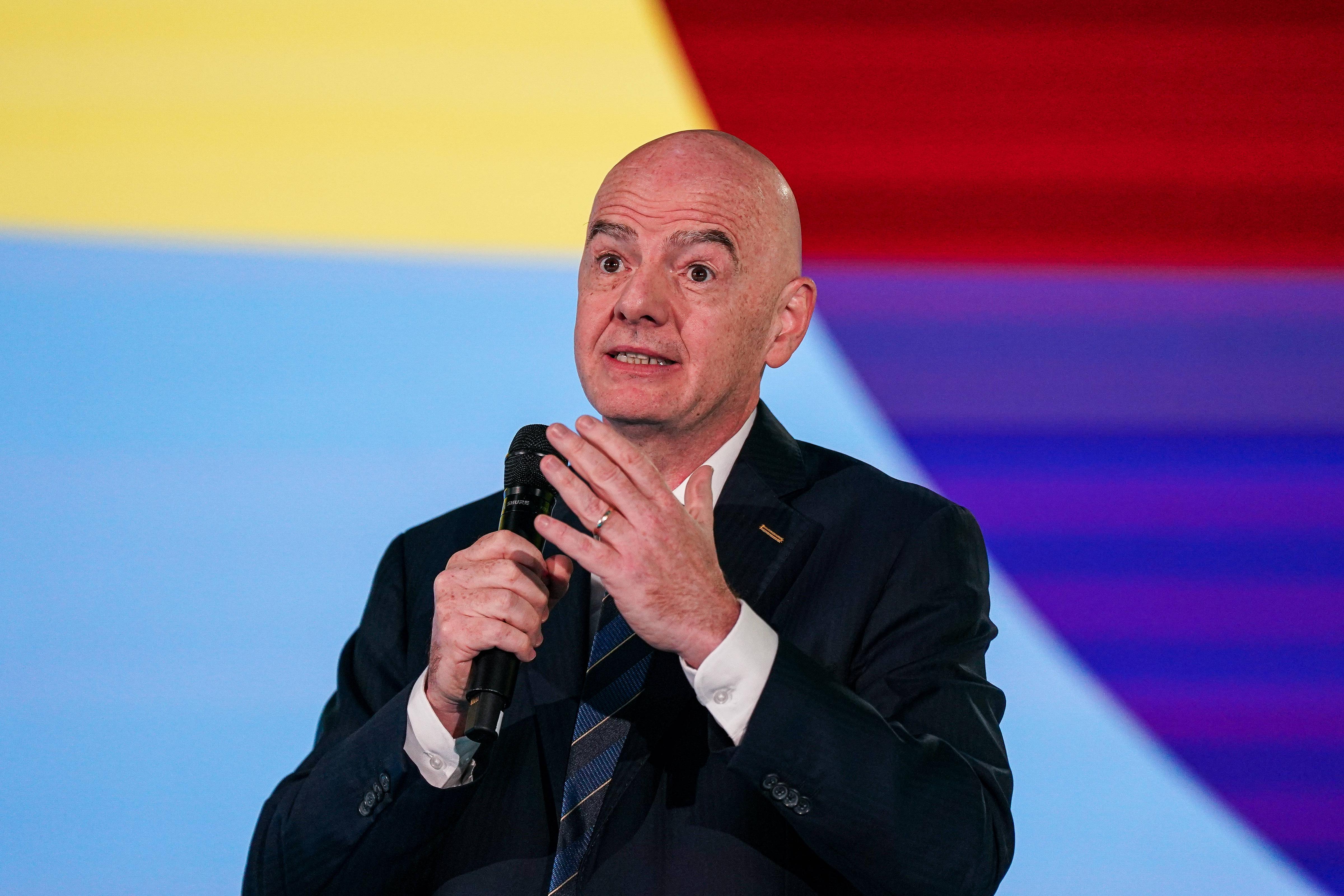 Gianni Infantino, presidente da FIFA