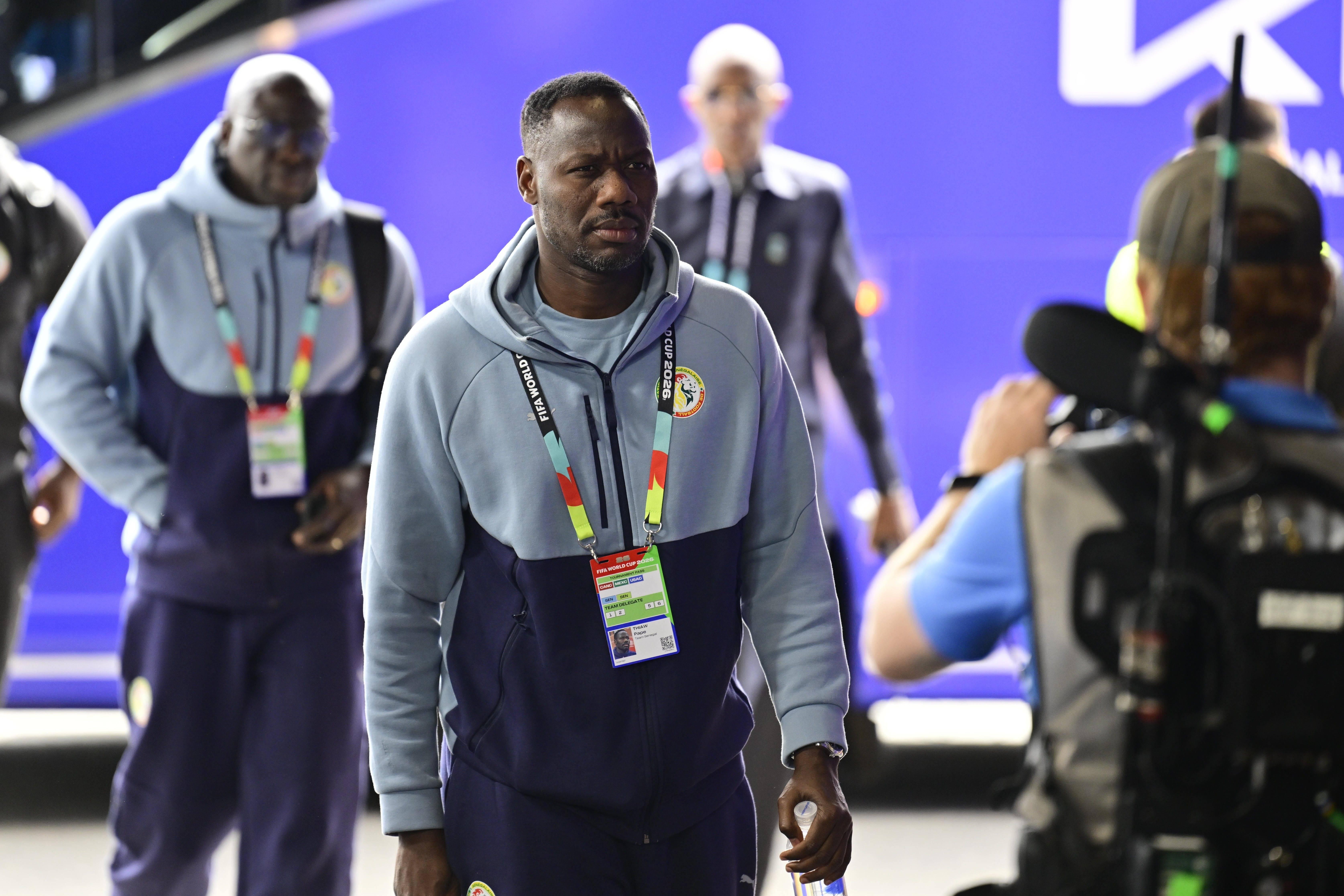 Pape Thiaw, selecionador do Senegal