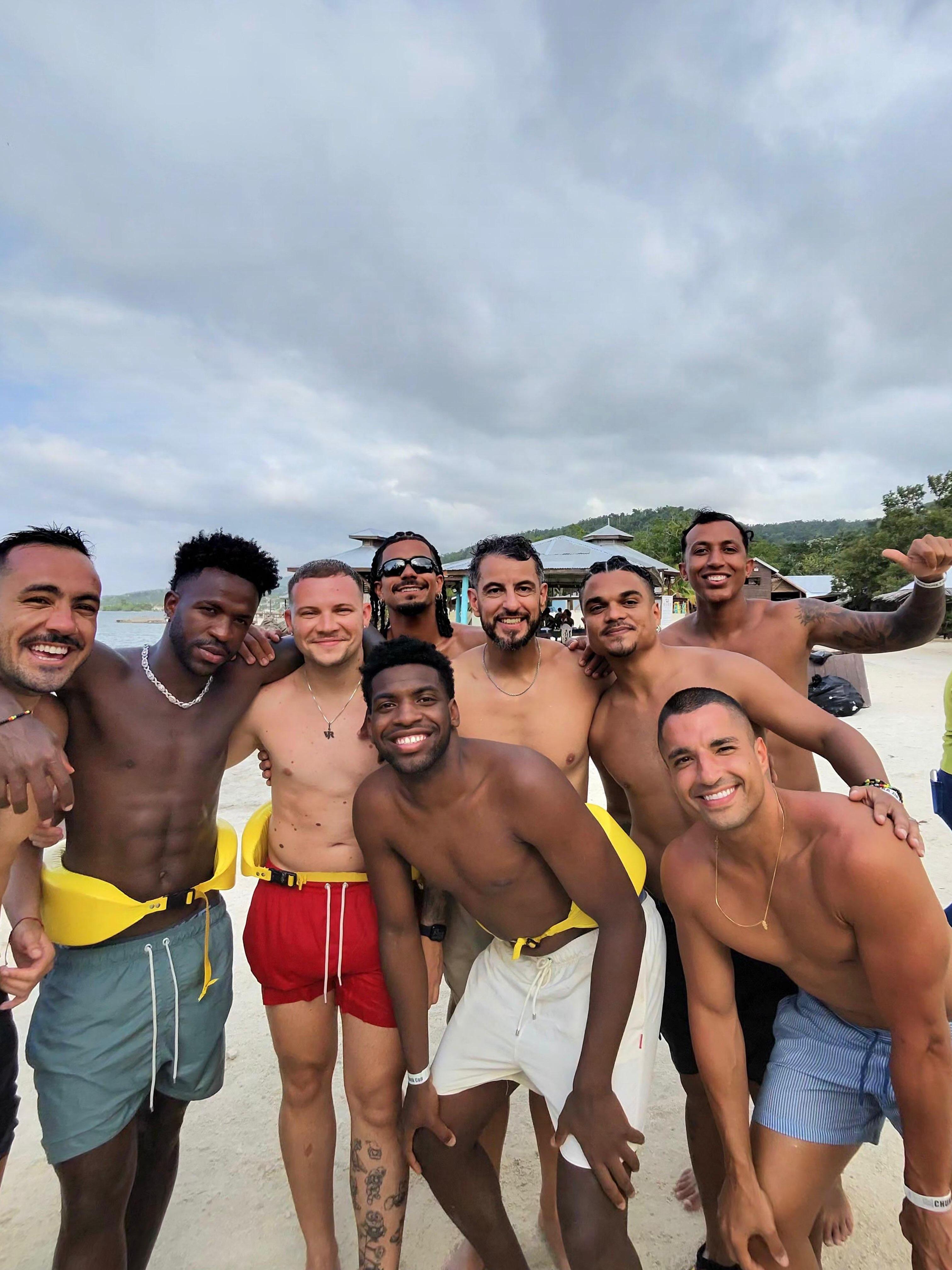 Vini Jr. partilhou fotos na Jamaica - Foto: Vini Jr./Instagram