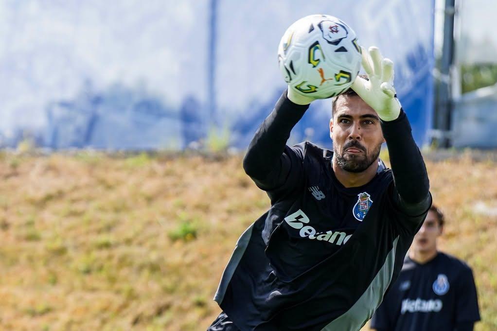 Diogo Costa voltou direto para o treino - Foto: FC Porto
