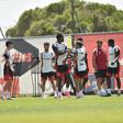 Treino do Benfica no Seixal (foto - Miguel Nunes)