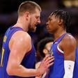 Nikola Jokic e Peyton Watson jogam juntos em Denver há quatro temporadas