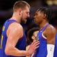 Nikola Jokic e Peyton Watson jogam juntos em Denver há quatro temporadas