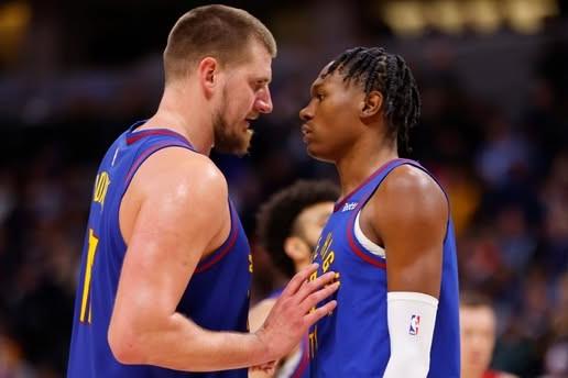 Nikola Jokic e Peyton Watson jogam juntos em Denver há quatro temporadas