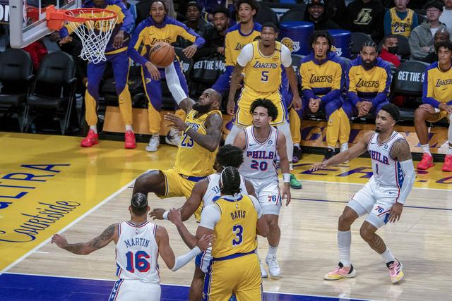 Esta época LeBron vai estar do lado contrário quando visitar os Lakers na Crypto Arena      Fotografia Imago
