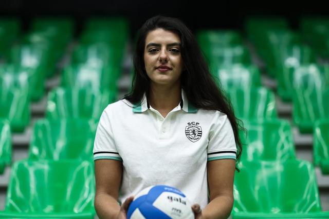 A central brasileira Ana Clara Nunes, de 28 anos - Foto: Sporting CP