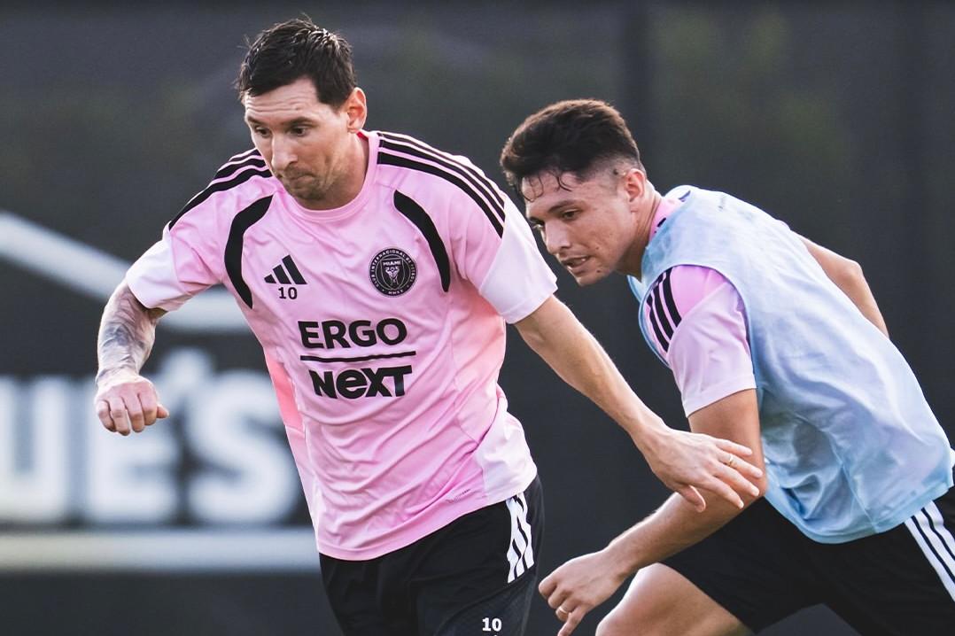 Messi de regresso ao trabalho - Foto: Inter Miami/Instagram
