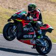 Aprilia RS-GP de 2020 com que Espargaró competiu em 2020    Fotografia Imago