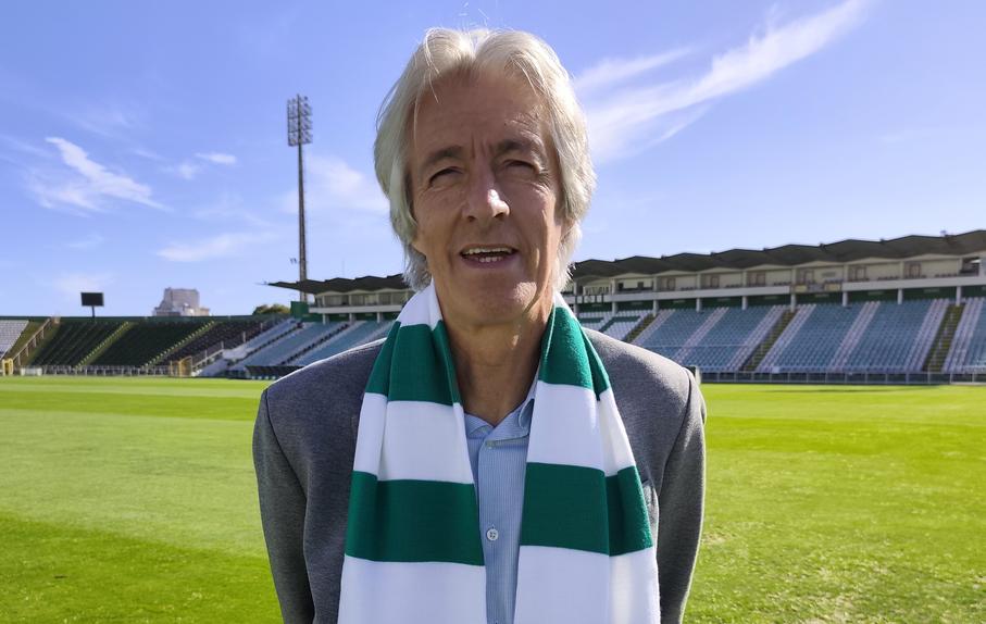 Filipe Moreira está na segunda passagem pelos sadinos Foto: Vitória de Setúbal