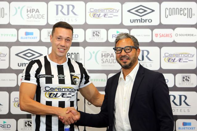 Alex Soares não hesitou quando apareceu o Portimonense