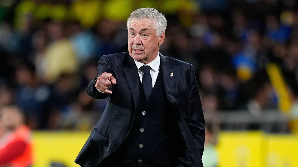 Ancelotti lamenta mau arranque do Real Madrid: «A equipa não tem equilíbrio»