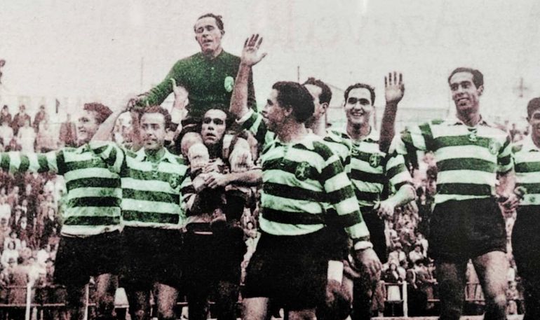 3. João Azevedo, antigo guarda-redes do Sporting, realizou 32 clássicos com o FC Porto (Foto: Museu Sporting/Facebook)