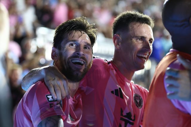 Alegria de Messi pelo Inter Miami