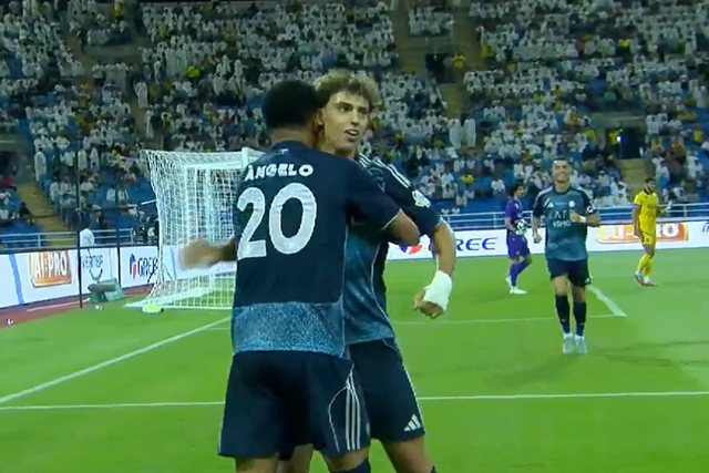 VÍDEO: João Félix marca o primeiro golo do Al Nassr no campeonato