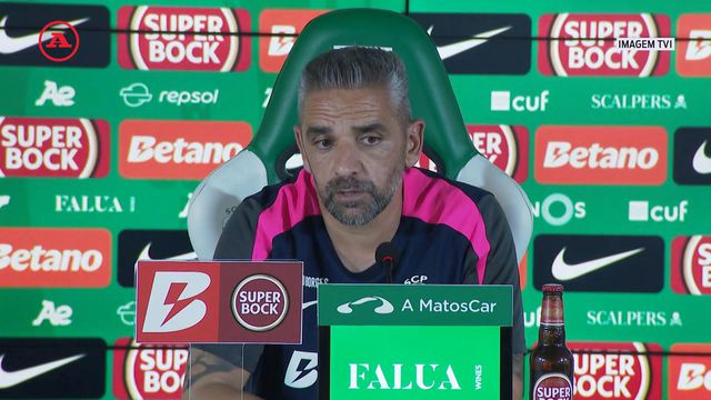 «Conrad treinou toda a semana, está preparado»