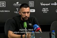 Farioli explica por que motivo Francisco Moura não substituiu Zaidu