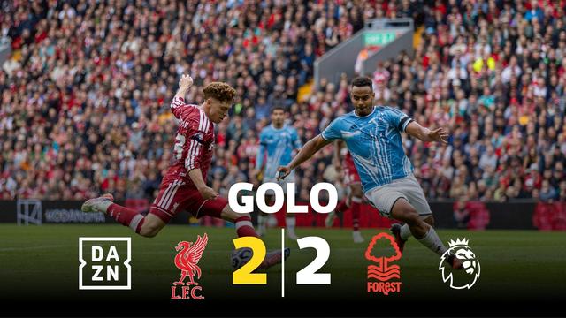 Muñoz faz o 2-2 e dá mais um balão de oxigénio ao Liverpool