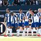 Festejos do terceiro golo do FC Porto. Foto: Liga Portugal (Académico Viseu-FC Porto)