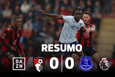 Bournemouth e os finais de jogos não combinam... (resumo)