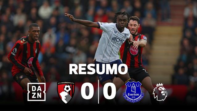 Bournemouth e os finais de jogos não combinam... (resumo)