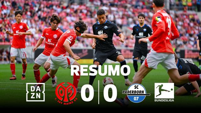 Só Paderborn e Mainz 'estragaram' a tarde na Alemanha (resumo)