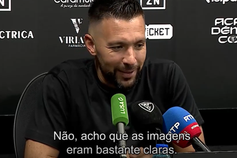 «Protestos do Académico? Acho que as imagens são bastantes claras...»
