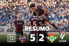 Levante humilha Betis (resumo)