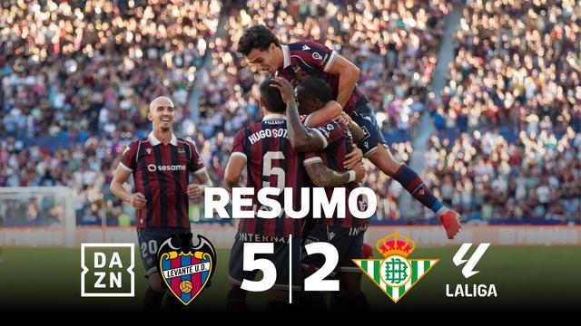 Levante humilha Betis (resumo)