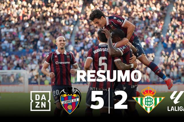 Levante humilha Betis (resumo)