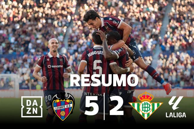 Levante humilha Betis (resumo)