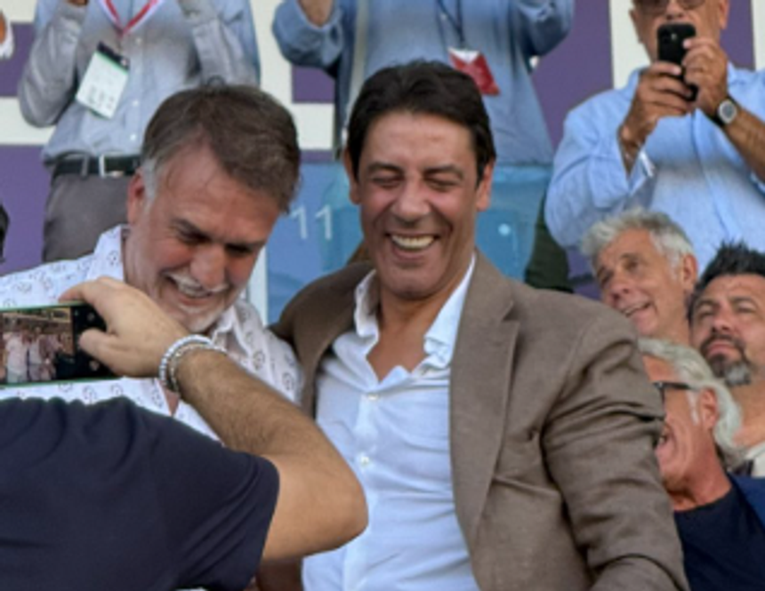 Rui Costa e Gabriel Batistuta - X/Fiorentina