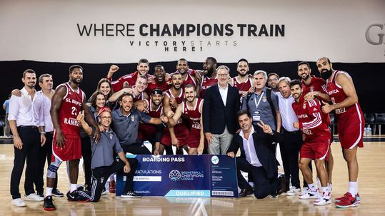 Basquetebol: Benfica na Liga dos Campeões pela segunda época consecutiva